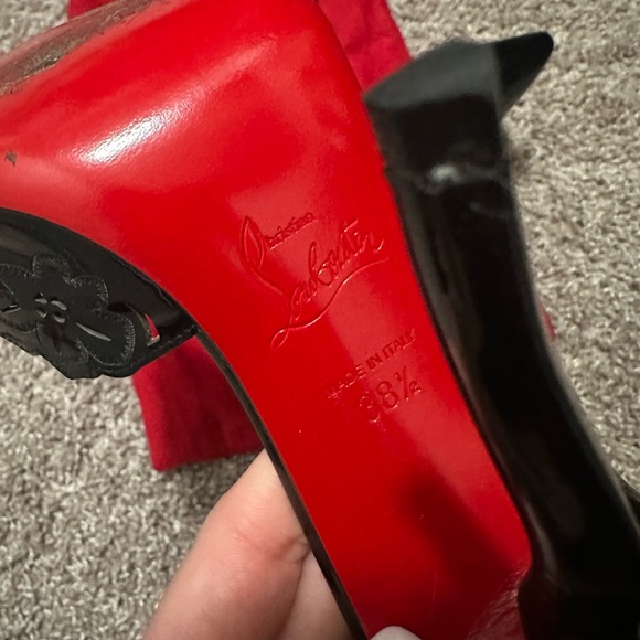 Louboutin Beloved laser cut squiggly heel - Picture 9 of 12